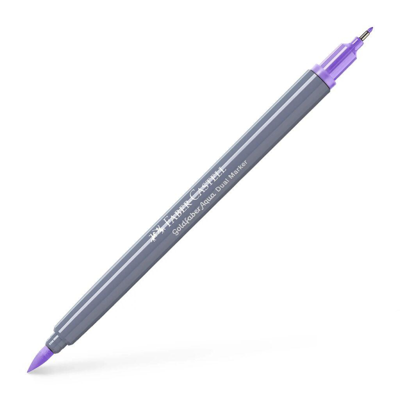 Faber-Castell Goldfaber Duo aquarelmarker 139 licht paars (FC-164639)