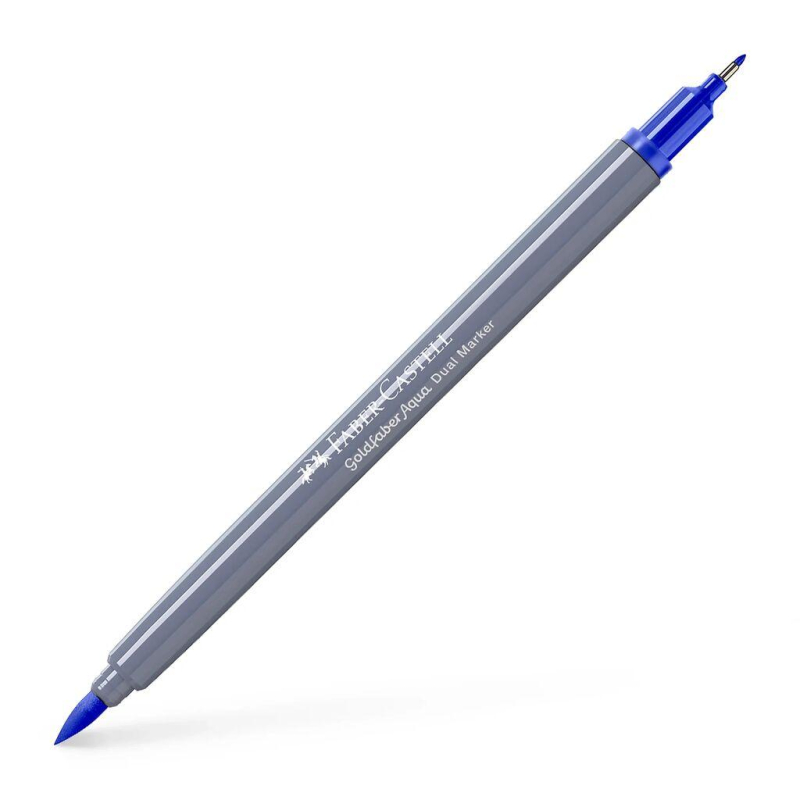 Faber-Castell Goldfaber Duo aquarelmarker 248 zeeblauw (FC-164648)