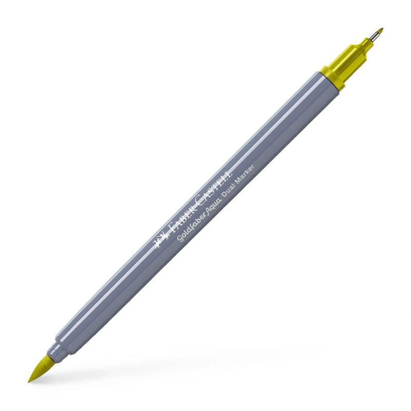 Faber-Castell Goldfaber Duo aquarelmarker 370 geelachtig mei groen (FC-164670)