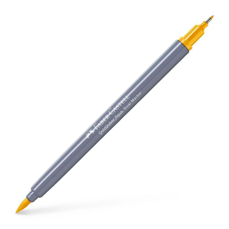 Faber-Castell Goldfaber Duo aquarelmarker 185 Napels geel (FC-164685)