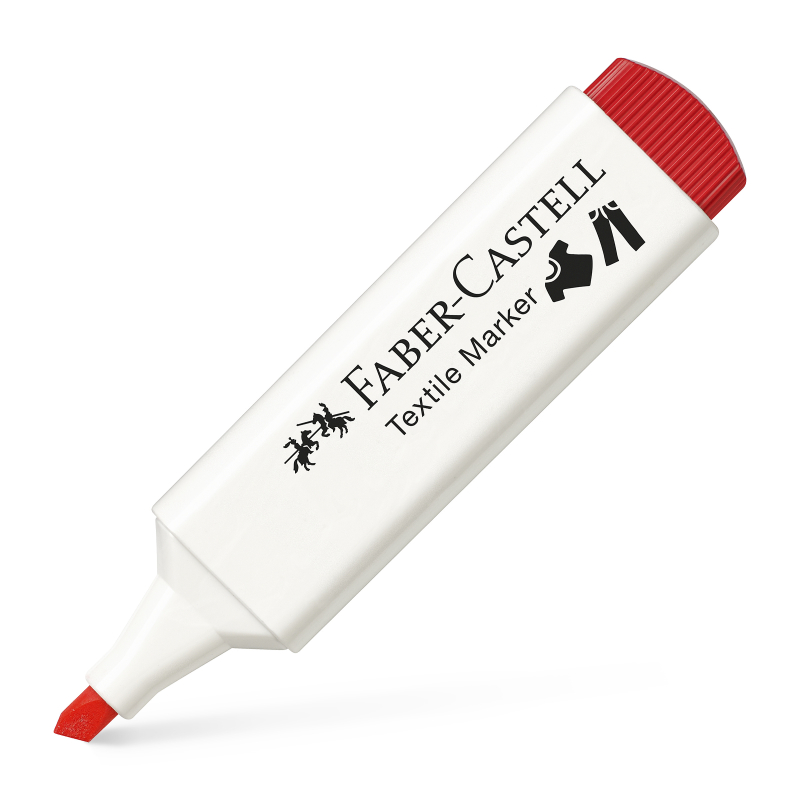 Faber-Castell Textielmarker Rood (FC-159522)