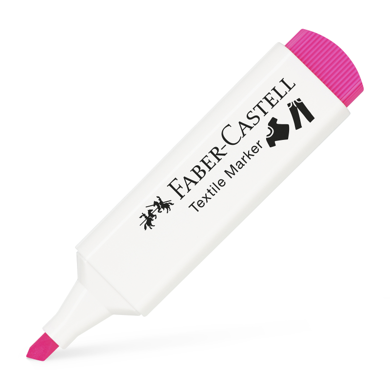Faber-Castell Textielmarker Neon Roze (FC-159529)