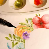 Florence • Aquarelpapier texture A4 300g Off-white 10pcs (2911-0003)