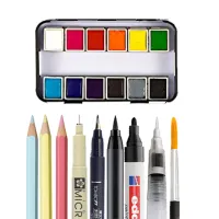 Florence Aquarelpapier smooth A4 200g Off-white 12pcs (2911-2003)