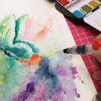 Florence • Aquarelpapier texture A4 300g White 10pcs (2911-4003)