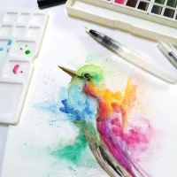 Florence Aquarelpapier smooth A4 300g White 10pcs (2911-8003)