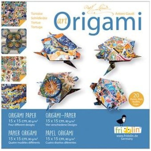 Fridolin Art Origami Schildpadden 20 vel 15x15 cm (FR11362)