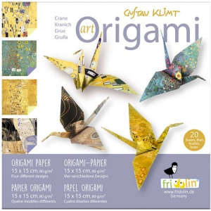 Fridolin Art Origami Set 15x15 cm 20 vel Gustav Klimt (	FR11351)