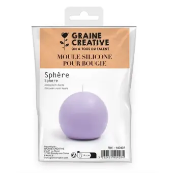 GC Siliconen Kaarsen Mal Bol 5,5 cm (140407)