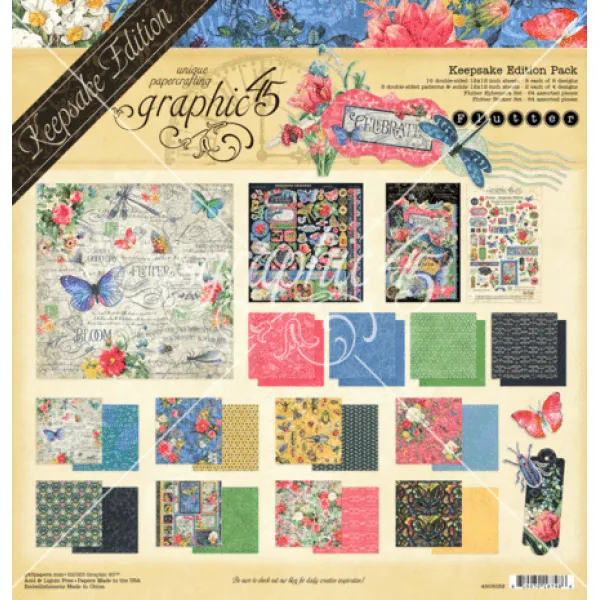 Graphic 45 Flutter Keepsake Edition (4503033)