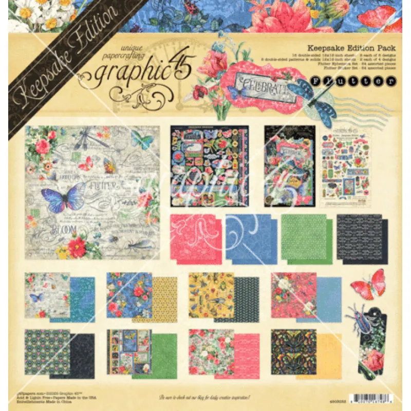 Graphic 45 Flutter Keepsake Edition (4503033)