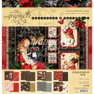 Graphic 45 Curiouser & Curiouser 12x12 Inch Collection Pack (4502937)
