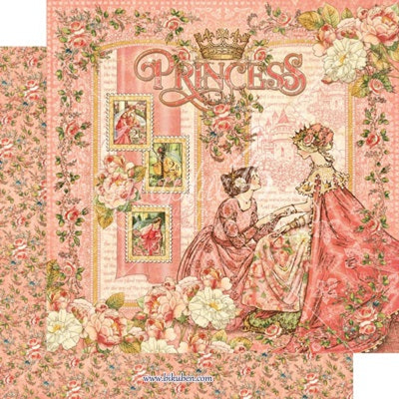 Graphic 45 Princess - Princess (losse bladen)  (4501791)