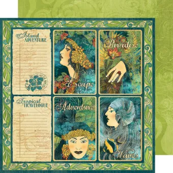 Graphic 45 Tropical Travelogue - Seaside holiday  (1 stuks) (4500406)