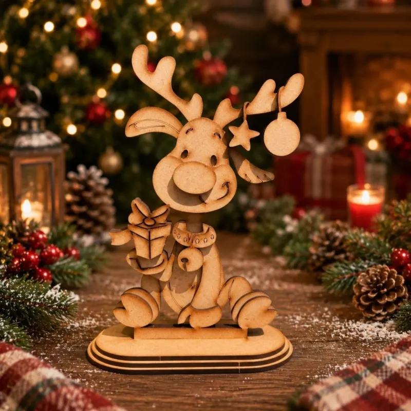 Indigo Woodology Reindeer (IND1582)