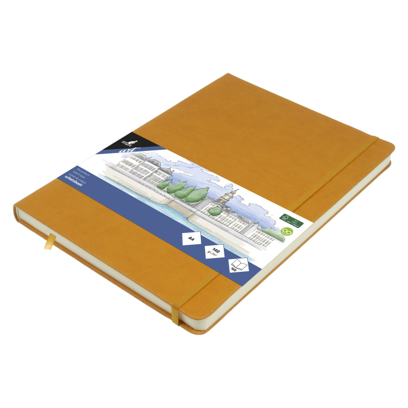Kangaro Schetsboek A4 Okergeel (K-861241)