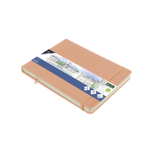 Kangaro Schetsboek A5 landscape Oud roze (K-861232)