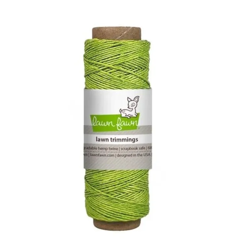 Lawn Fawn Lime Green Hemp Twine (LF3461)