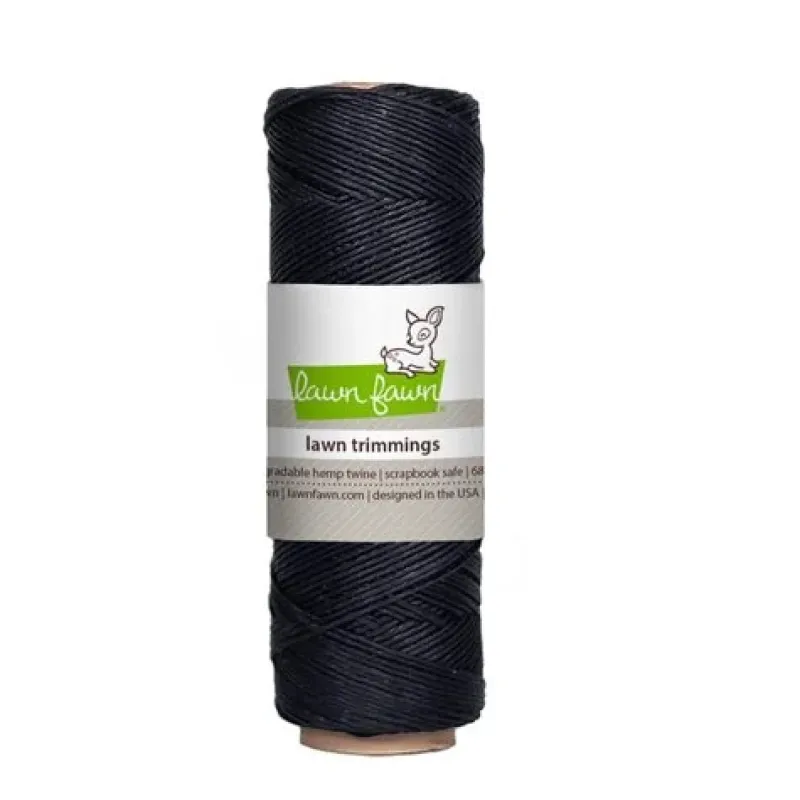 Lawn Fawn Black Hemp Twine (LF3536)