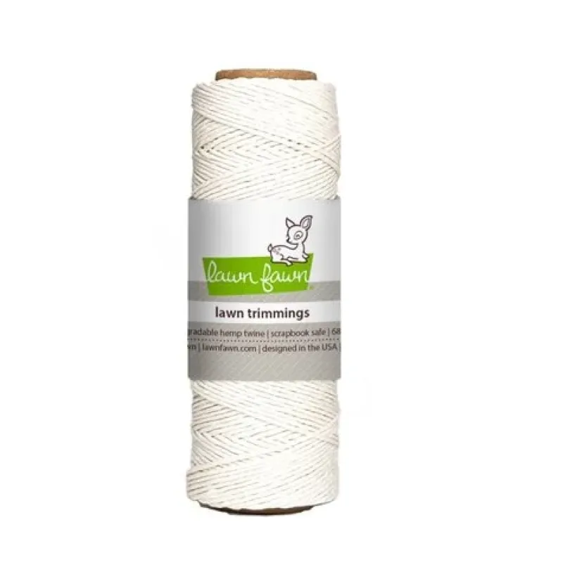 Lawn Fawn White Hemp Twine (LF3539)
