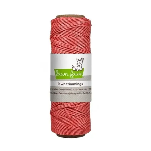 Lawn Fawn Coral Hemp Twine (LF3459)