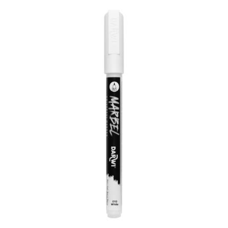 Marbel Universele marker met extra fijne spitse punt 0,7mm - Wit (DA0223001010C)