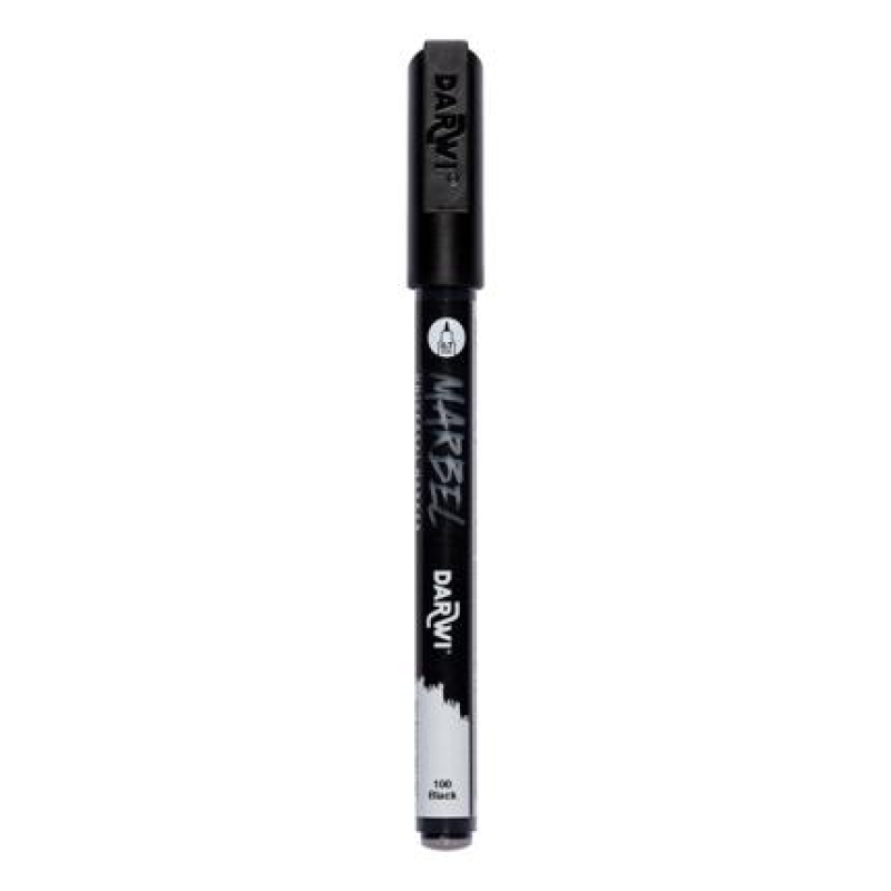 Marbel Universele marker met extra fijne spitse punt 0,7mm - Zwart (DA0223001100C)
