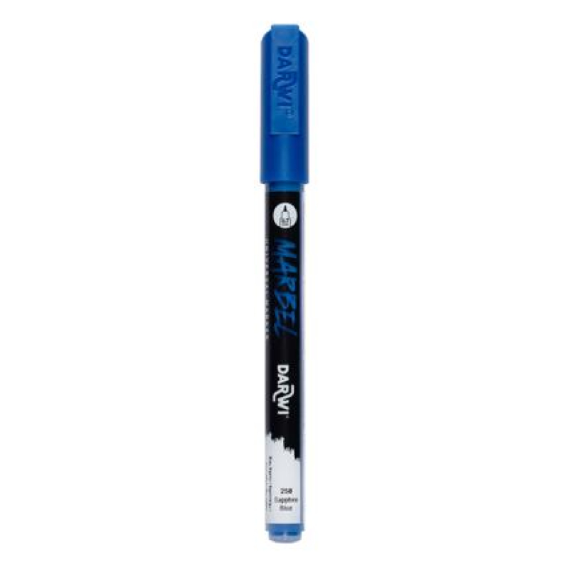 Marbel Universele marker met extra fijne spitse punt 0,7mm - Saffier Blauw (DA0223001258C)