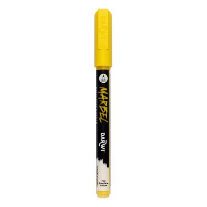 Marbel Universele marker met extra fijne spitse punt 0,7mm - Zonnegeel (DA0223001720C)