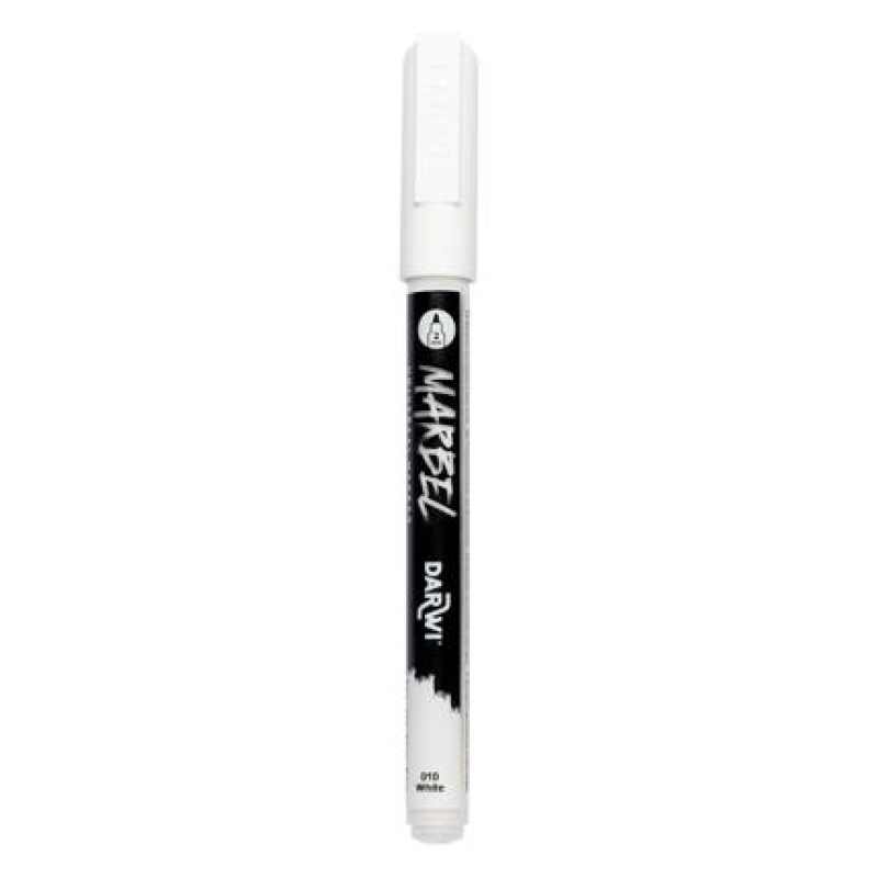 Marbel Universele marker met fijne conische punt 2mm - Wit (DA0223002010C)