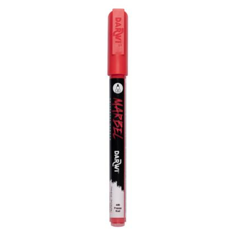 Marbel Universele marker met fijne conische punt 2mm - Klaproos (DA0223002480C)