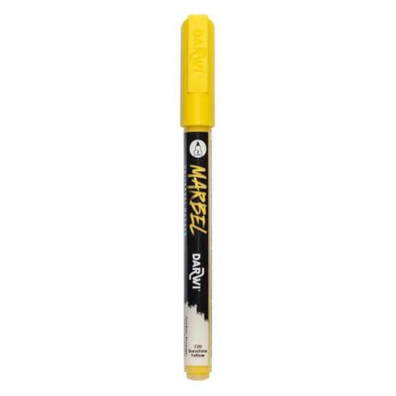 Marbel Universele marker met fijne conische punt 2mm - Zonnegeel (DA0223002720C)