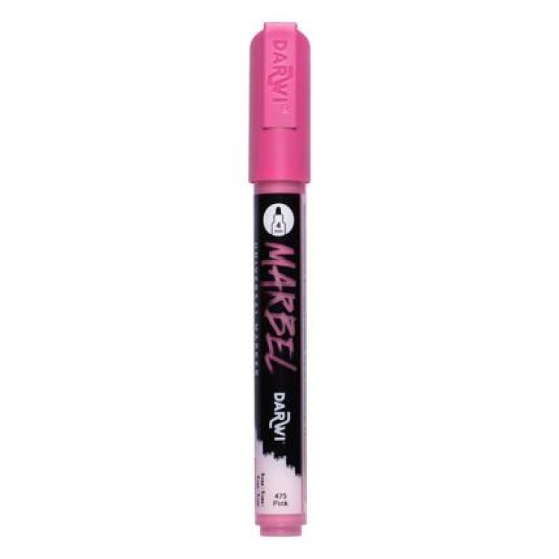 Marbel Universele marker met medium ronde punt 4mm - Roze (DA0226004475C)