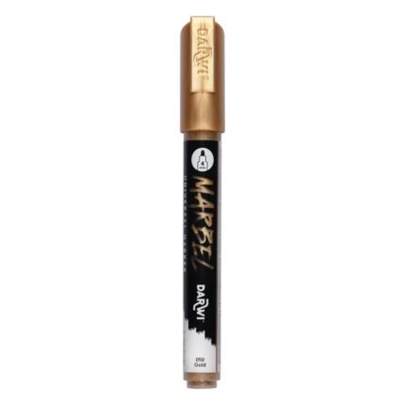 Marbel Universele marker met medium ronde punt 4mm - Goud (DA0236004050C)