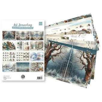 Marianne Design •Paperset Art Journaling WinterSet by Fairybells (FB2506)