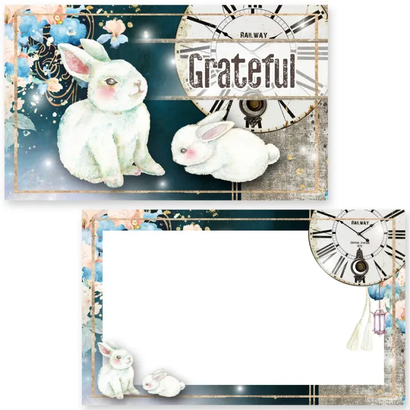 Memory Place Moon Bunny Journaling Card (MP-61247)