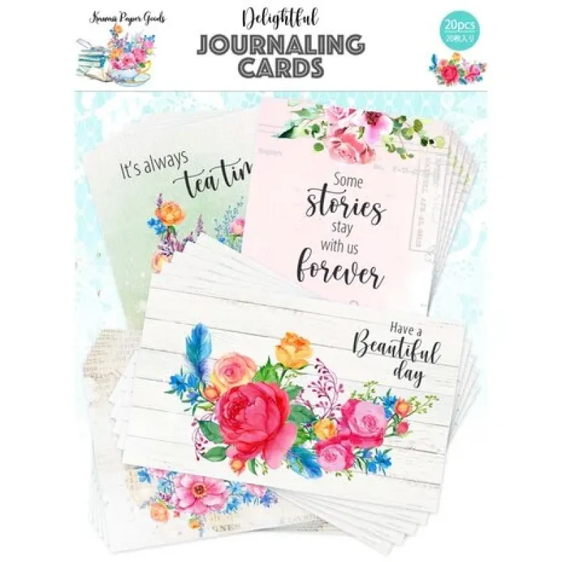 Memory Place Kawaii Paper Goods Delightful Journaling Cards (MP-61358)