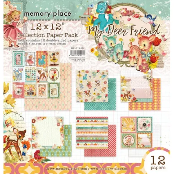 Memory Place My Deer Friend 12x12 Inch Paper Pack (MP-61423)