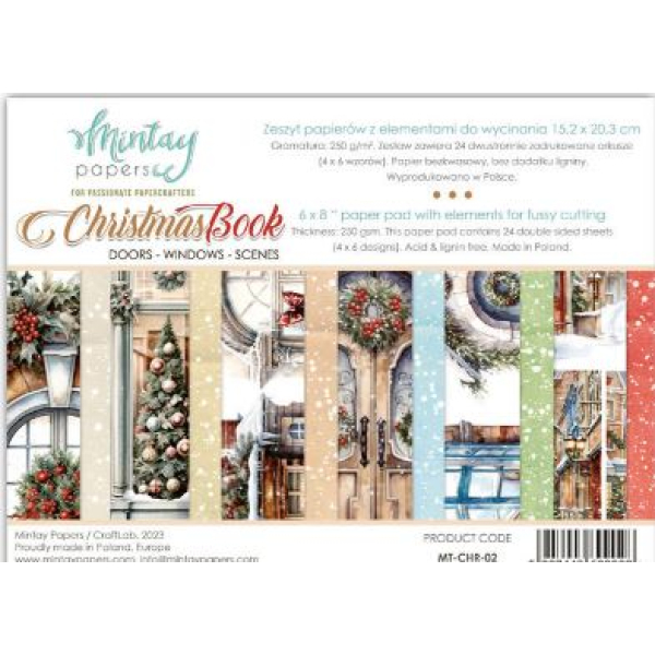 Mintay Christmasbook, (MT-CHR-02)
