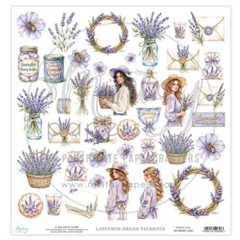 Mintay Basic 12x12 Inch Elements Lavender Dream (MT-BASIC-A06)