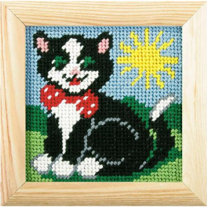 Orchidea 1497 Borduurpakket voorbedrukt stramien steelsteek 12,5x12,5 cm  (089.1497)