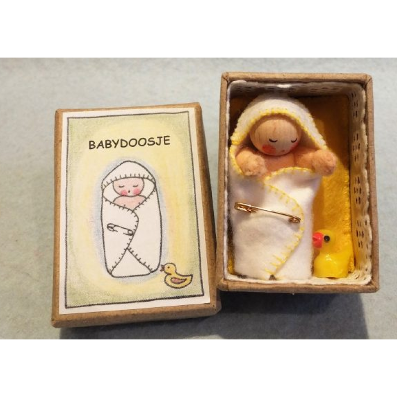 Atelier Pippilotta Vilt-Babydoosje (A250/97)