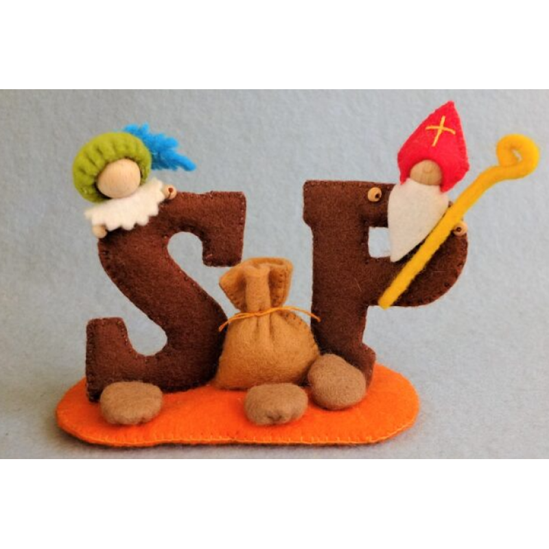 Atelier Pippilotta Vilt-Chocoladeletters (A250/131)