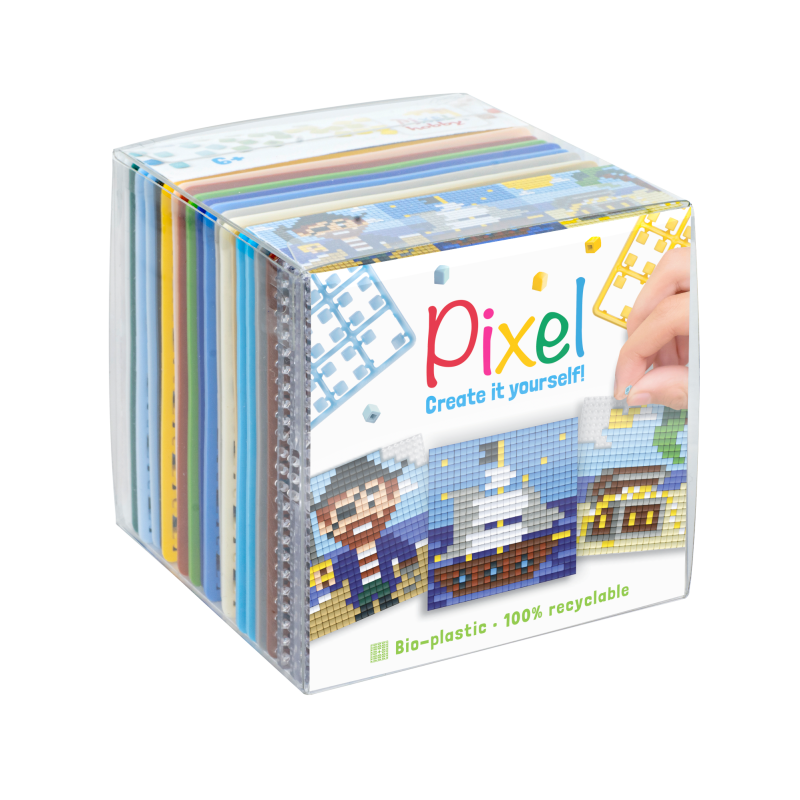 Pixelhobby 3-pack - Piraat (29009)