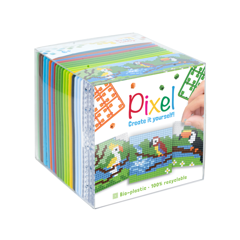 Pixelhobby 3-pack - Tropische vogels (29016)