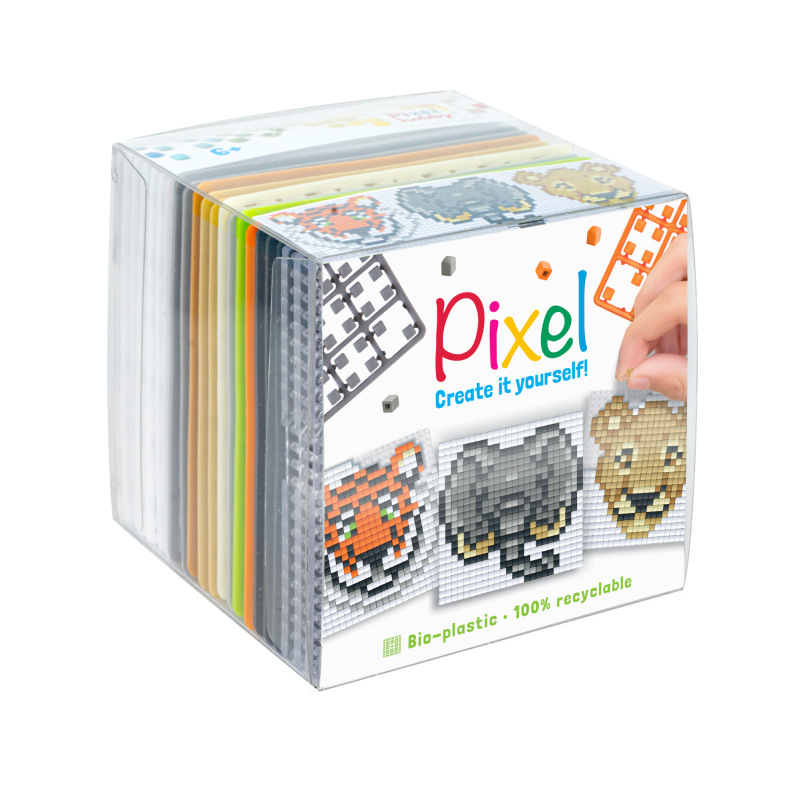 Pixelhobby 3-pack - Wilde dieren (29026)