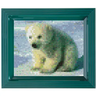 Pixelhobby Geschenkverpakking met 49 pixelmatjes – Poolbeertje (31036)