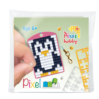 Pixelhobby Medaillon startset - Pinguïn (23104)