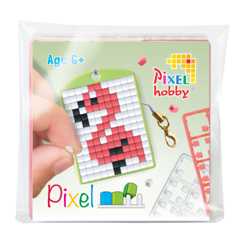 Pixelhobby Medaillon startset - Flamingo (23134)