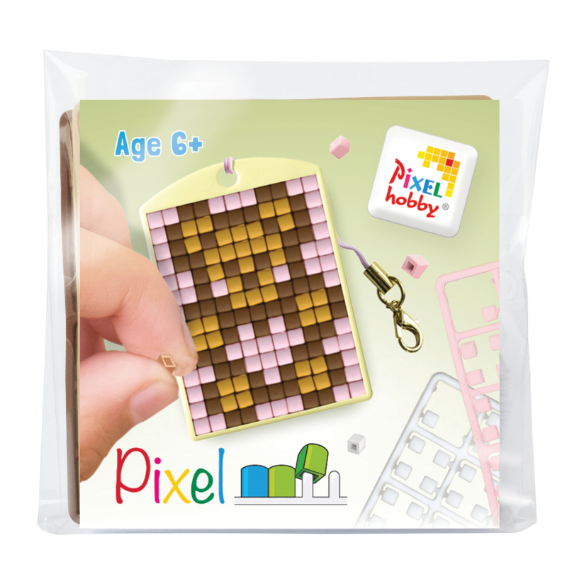 Pixelhobby Medaillon startset -  Teddybeer (23153)